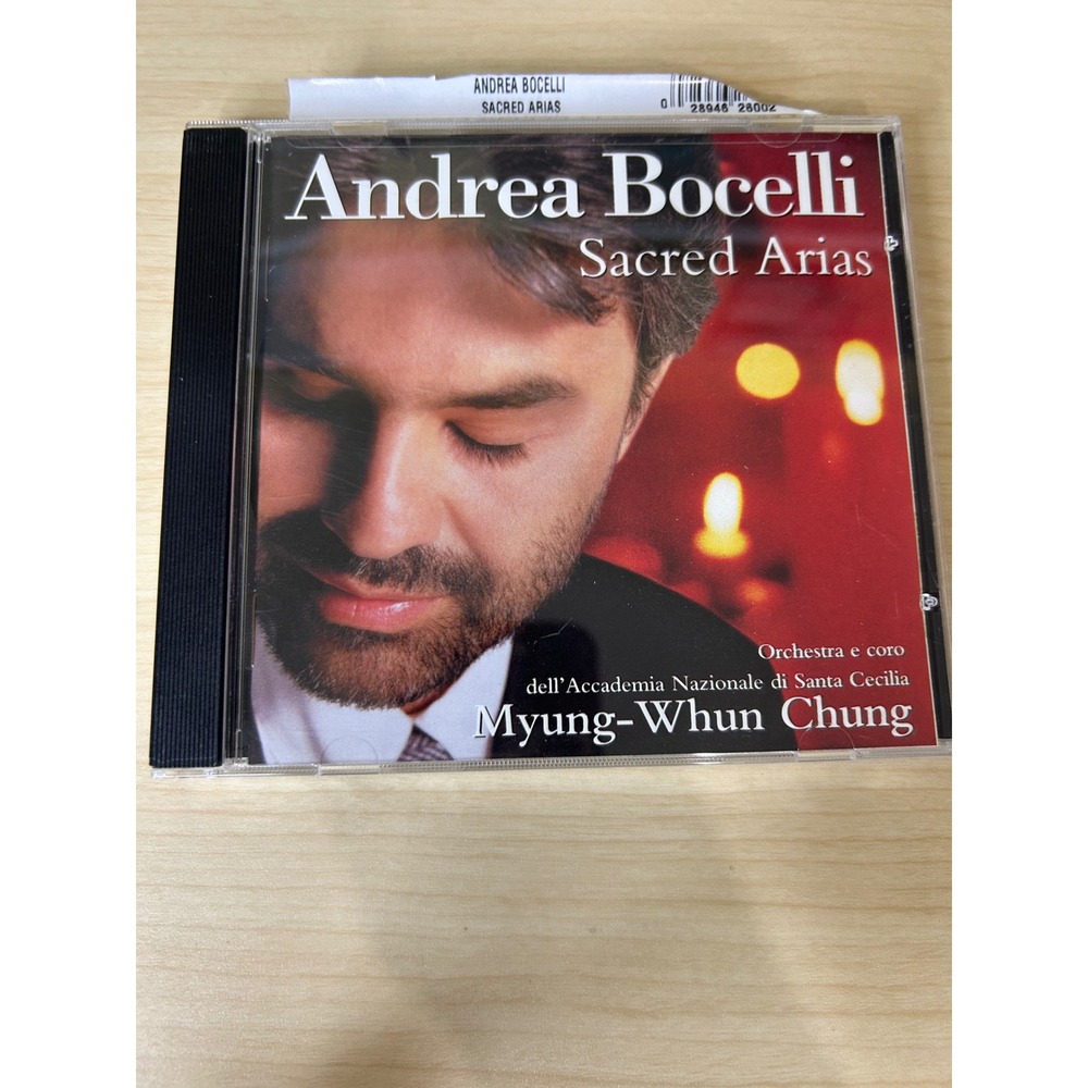 Andrea Bocelli Sacred Arias CD 1999 Philips Classical Myung-Whun Chung